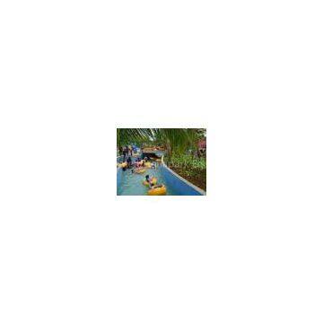 4 - 6m Amusement Lazy River Aqua Park Equipment With 30 - 37 Kw / Set Air Blower