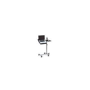 Angle Adjustable Swivel Laptop Table , Bed Side Reading Desk Black For Computer DX-BJ19