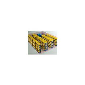 Standard Orange Double Deep Selective Pallet Racking For Logistics Center