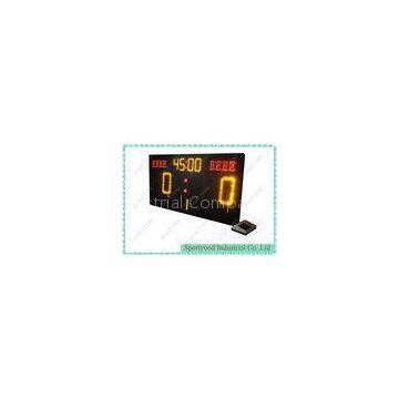 7 Segment Electronic Football Scoreboards , Sports Gymnasium Scoreboards For Football