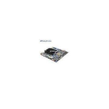Noiseless Dual LAN Motherboard With WIFI , INTEL Bay Trail MotherboardFanless