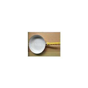 28cm White Ceramic Coating Stamped Fry Pan With Induction Bottom