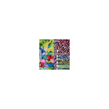 Printed swimwear fabric