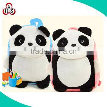 Custom made stuffed animal backpack plush panda backpack