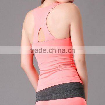 Women High Elastic Breathable Gym Yoga Jogging Fitness Vest