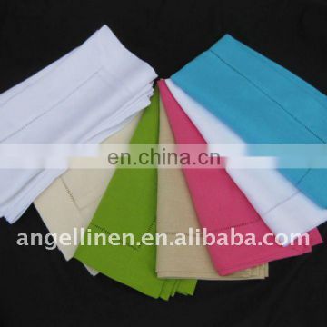 100% pure linen napkins with ladder hemstitch in many colors for wedding,party,holiday,wholesale