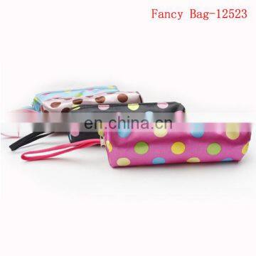 Promotional colorful round pencil bag made to order