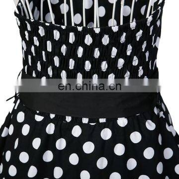 50's Vintage Swing Dress Rockabilly Dress Retro Sleeveless Maxi Dress OEM Manufacturer photo-3