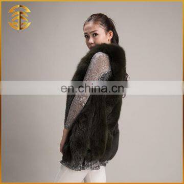Wholesale Winter Coat Fox Jacket Sleeveless Fashion Real Fur Vest photo-3