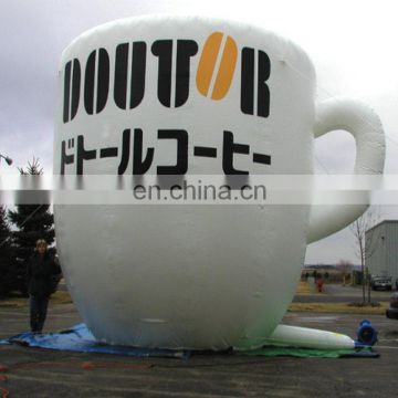 OEM inflatable 15' coffee cup for Advertising