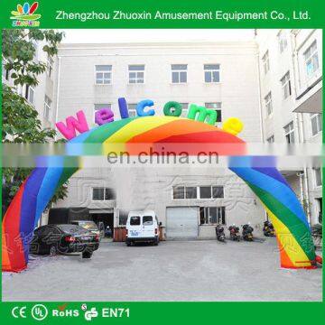 beautiful colorful inflatable door arch designs