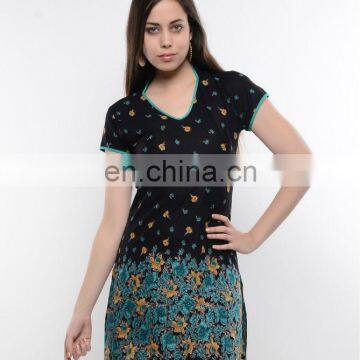 Cotton short sleeve Kurtis