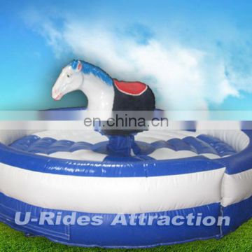 inflatable mechanical horse rodeo riding game