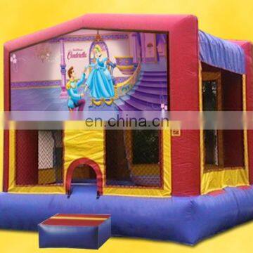 CILE Pretty Cartoon Pinting Inflatable Sports Castle Bouncers for Kids