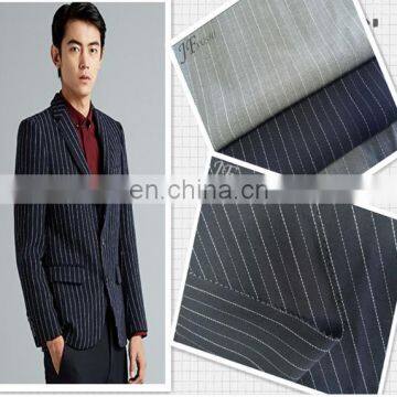 Hight quality tr suiting fabric check fabric for Korean men suits shirt fabric
