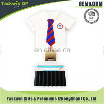 China zhongshan region promotion uniform flash drive , Custom PVC 4GB USB flash drive