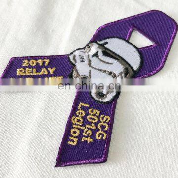 Cheap Clothing Iron on Custom Embroidered Patches photo-6