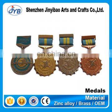 promotional custom metal soccer trophies and medals sports