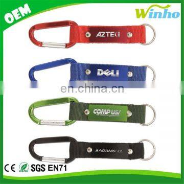 Winho Best Carabiner Key Tags With Split Rings photo-2