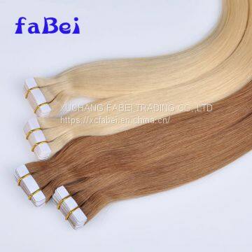 True Length 30 Inch Remy Curly Tape Hair Extensions,tape in Human Hair Extentions,natrual Tape in Hair Extensions