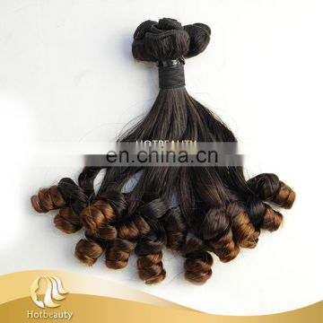 Good Quality Natural Black & Omber Color Funmi Hair Rose Curl