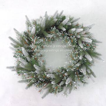 Artificial christmas wreath