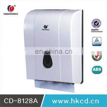 Hight quality new products v-fold hand towel roll paper dispenserwith lock design CD-8128A