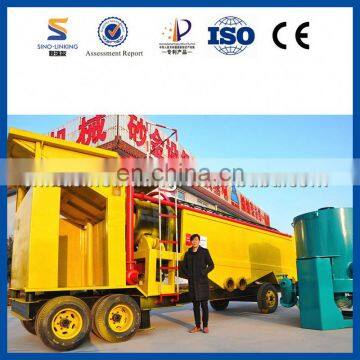 High Technology Mobile Small Scale Iron Ore Washing Plant Processing Plant from SINOLINKING