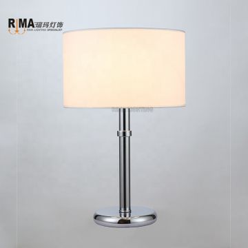 Modern Classic Design Desk Reading Light Fabric Lampshade Office Table Lamp