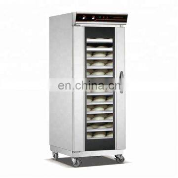 Factory Price Of 15 Trays Bakery Dough Proofer Bread Baking Proofer