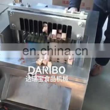 DRB-QK300 Frozen Meat with Bone Cutting Cube Machine,Spareribs/Drumsticks Dicer Cutter with Big Capacity