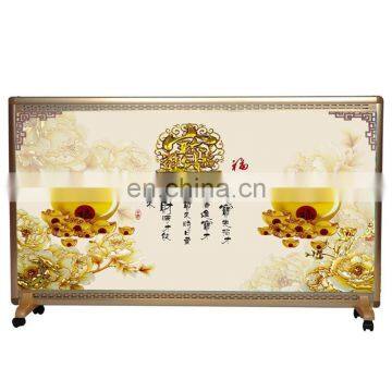 Portable crystal heating with Free Wheel infrared ptc heater