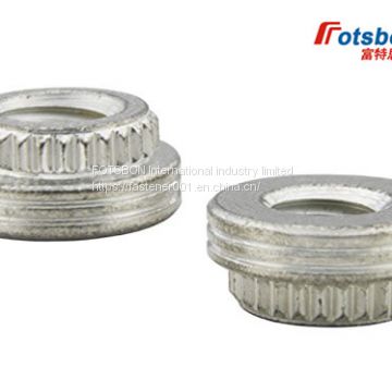 KF2-M2/KF2-M2.5/KF2-/KF2-M3.5/KF2-M4/KF2-M5 Broaching Nuts Carbon Steel Tin Plated PEM Standard Nuts Wholesales Factory