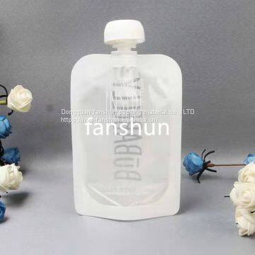 Mushroom head sucking mouth bag big cap children's drink fruit puree sucking mouth bag jelly liquid food bag made to order