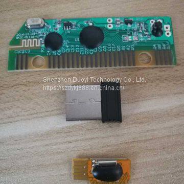 Wireless Mouse RF Module and Wireless Keyboard PCBA Share Same Receiver