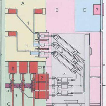 Siemens 8BK81-12 AC Medium Voltage Metal Enclosed Withdrawable Switchgear photo-3