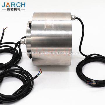 ID 50mm IP66 SS304 Explosion Proof Slip Ring 2-16 Circuits For Oil Platform