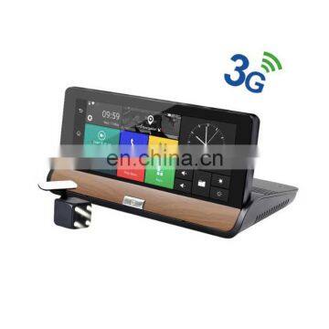 Car Front and Rear Dual Record HD GPS Navigator with 3G Console/DVR