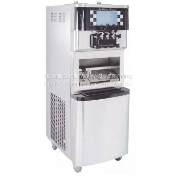 3 Flavors Commercial Soft Ice Cream Machine Stainless Commercial Refrigerator Soft Ice Cream Machine Soft WT/8613824555378 photo-2