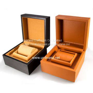 High-end watch leather box, jewelry box, watch box in stock, pu jewelry storage box in stock