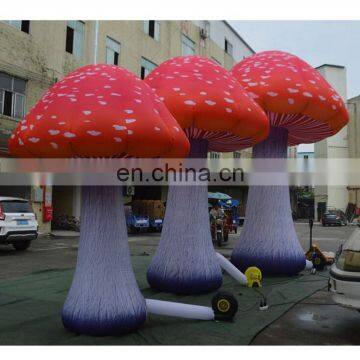Outdoor Night Party Stage LED Lighting Decoration Balloon Colorful Inflatable Mushroom Shape photo-2
