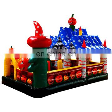 Halloween Indoor Outdoor Inflatable  pumpkin bounce house ,Inflatable tarpaulin jumping  castle for festival party ,event