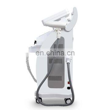 e light+IPL+RF +nd yag laser 4 in 1 machines therapy tattoo removal beauty equipment for skin rejuvenation