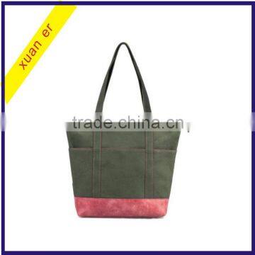 2016 Hot selling large capacity canvas bags handbag                        
                                                Quality Choice