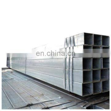 Build materials galvanized rectangular metal steel pipe