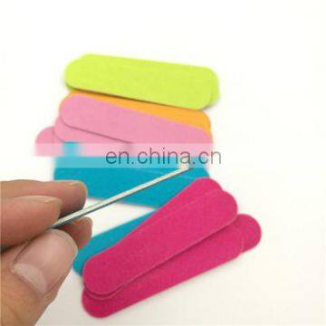 Cheap Disposable Custom Printed Round 80 100 120 150 180 240 Wooden Thin Mini Nail File Nail photo-4