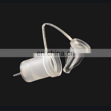 40x197mm PS Test Tube, Round Bottom, With 40mm Plastic Cap Alcohol Test Tube Hard Bottom Snow Tubes photo-3