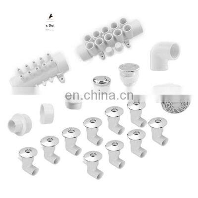 Sanitary Fittings PS anitary Fittings Price Whirlpool Spa Bubble Jet System Hot Tub Spa Jet Kit