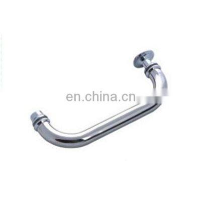 Hole distance 145mm Sliding Glass Modern Shower Bath Handles Bathroom Door Grab