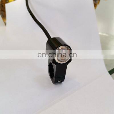 Motorcycle Handlebar Switch Third Gear White YXRZ-S2 Metal Waterproof Switch With Lamp and Push Button photo-3